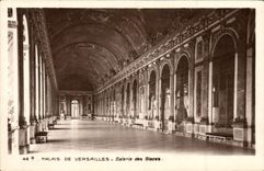 CPA Versailles Palais Galerie des glaces
