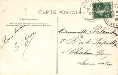 VINTAGE POSTCARD Versailles the Colonnade Removal of Proserpine By Pluto