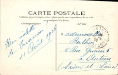 VINTAGE POSTCARD Versailles Palate of Vault and Wing Louis XV