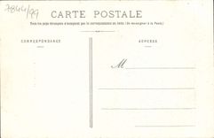 POSTAL de la VENDIMIA La Chapelle de la academia