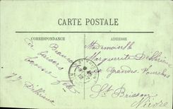 VINTAGE POSTCARD Sainte Die the Rocks Holy Martin