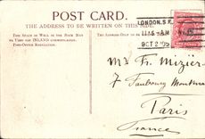 VINTAGE POSTCARD Fantasy Woman