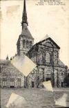 CPM Le Mont St Michel Abbaye Portail De L'Eglise