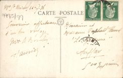 MODERN CARD the Mount St Michel Gate Abbey Of the Church