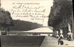 CPA Versailles Le Tapis Vert Et Le Canal