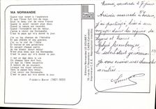 MODERN CARD My Normandy Folklore Woman