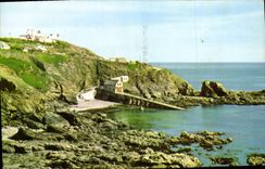 MODERN CARD Lighthouse And Lifeboat Lizard Station Not