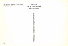 MODERN CARD St Mary' S Log And Tibbie Shiels In Selkirkshire