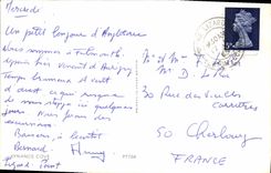 POSTAL MODERNA ensenada de Kynance