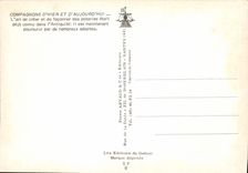 MODERN CARD Companions of Yesterday And Aujourd Today Art To create And Work Potteries