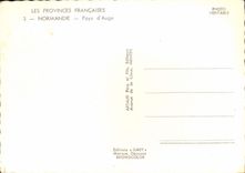 MODERN CARD Normandy Country of Trough Le Havre Lisieux Steamer