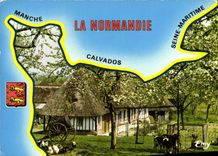 CPM La Normandie Calvados Lion