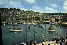 CPM Deauville Trouville Le Bassin Des Yachts Bateaux
