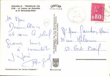 CPM Deauville Trouville Le Casino De DEauville Et Le Normandy Hotel