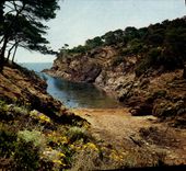 CPM Mediterranee Aux Rivages Sans Nuages Calanque Ou La Vague S'Abrite