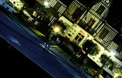 CPM Deauville Trouville L'Hotel De Ville la nuit