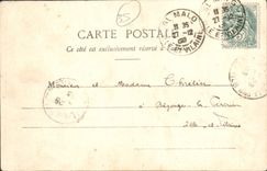 MODERN CARD Brittany with the Cross