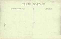 MODERN CARD Church Julien Saint Poor pillar of a column of the nave