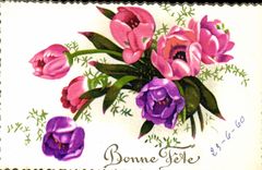 MODERN CARD Good Festival Flowers