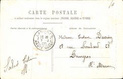 VINTAGE POSTCARD Fantasy Woman