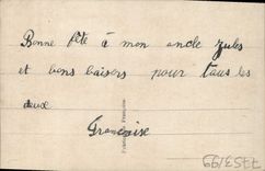 Real photo House at the edge of water