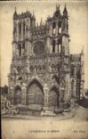 VINTAGE POSTCARD Cathedral Of Amiens