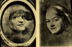 VINTAGE POSTCARD the Tower Portrait of the artist Quentin Museum of the Tower Saint Quentin