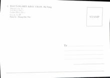 MODERN CARD Bao Tangdieu Khac Cham Da Nang God Shiva Vietnam