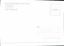 MODERN CARD Bao Tangdieu Khac Cham Goddess Laksmi Vietnam