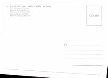 MODERN CARD Bao Tangdieu Khac Cham Da Nang Brahma Vietnam