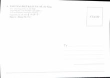 MODERN CARD Bao Tangdieu Khac Cham Lion Elephant Gajasimba Vietnam