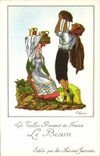 CPM Les Vieilles Provinces de France Bearn Publicite Farines Jammet Folklore