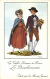 CPM Les Vieilles Provinces de France Bourbonnais Publicite Farines Jammet Folklore