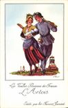 CPM Les Vieilles Provinces de France Artois Publicite Farines Jammet Folklore