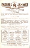 CPM Les Vieilles Provinces de France Alsace Publicite Farines Jammet Folklore