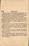 Chromo Becasse Oiseau