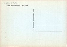 CPM Chez Les Clochards de Paris Voleur Madrazo