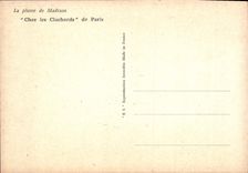 CPM Chez Les Clochards de Paris Madrazo