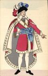 CPA Histoire Du Costume Francais Directoire 1799
