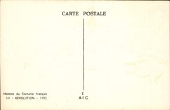 CPA Histoire Du Costume Francais Revolution 1792