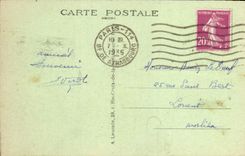 CPA Paris Notre Dame le Parvis et la Seine