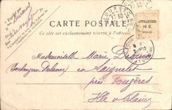 CPA Lourdes Le Fort Vue Prise du Calvaire