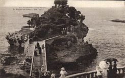 CPA Biarritz Le Rocher du Basta