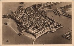 CPA Saint Malo Vue aerienne