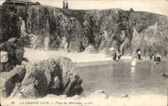 CPA La Grande Cote Plage Des Marsouins