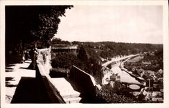CPA Dinan La Tour Ste Catherine et Vue la Rance