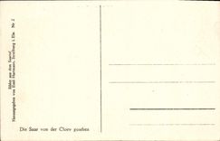 CPA Die Saar Von Der Cloev Gesehen