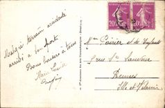 CPA Deauville Plage Fleurie Normardy Hotel et les Jardins