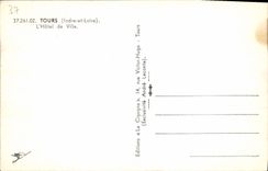 VINTAGE POSTCARD Tours the Town hall