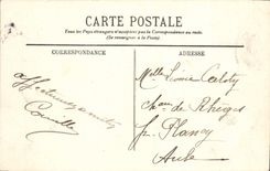 VINTAGE POSTCARD Heavy the Bridge of Boulivard and the Castle